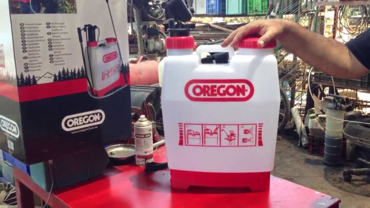 HOW TO SETUP OREGON 16 LITRE Back Pack Presure Sprayer-רמי שטילמן מסביר איך לרכיב מרסס גב אורגון