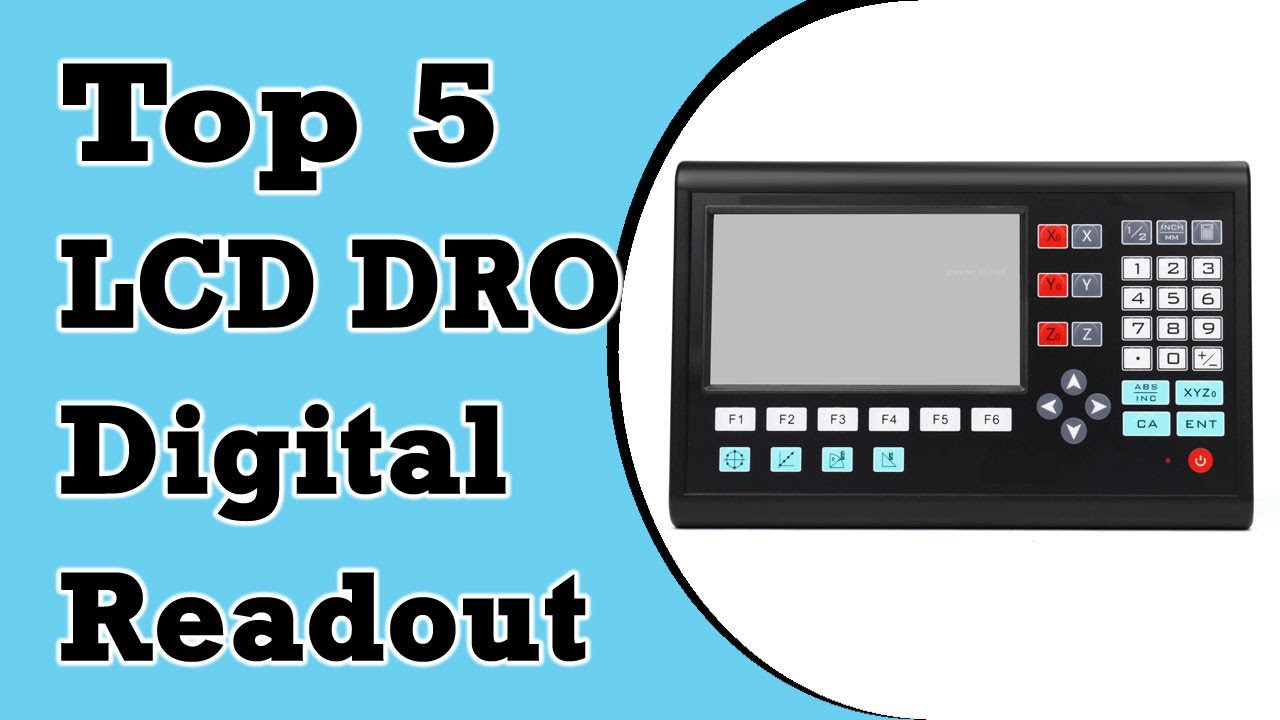 Top 5 Best LCD DRO Digital Readout In 2021
