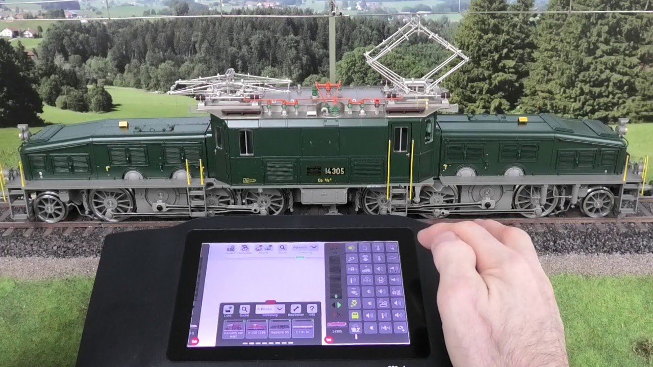 Preview Spur 1-Krokodil Ce 6/8 III Märklin 55681 - SBB 14305 - Maßstab 1:32 - Vorserien-Testmuster