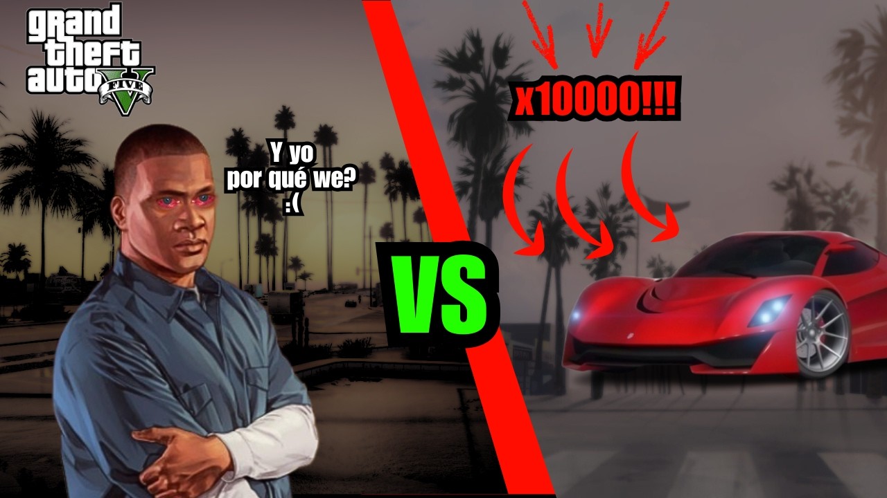 FRANKLIN VS 10,000+ NPCS EN GTA V!!! 😱😈🔥