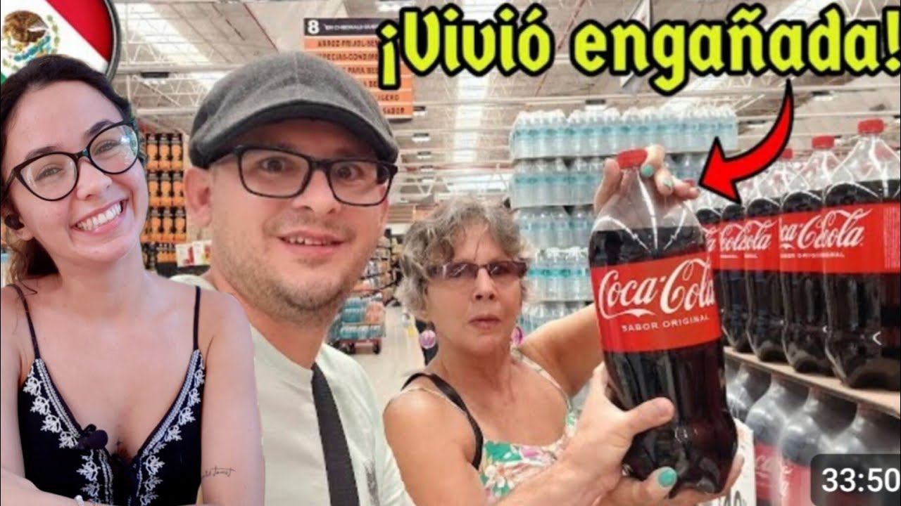 CUBANA REACCIONA A SUPERMERCADO EN MÉXICO |@MichelCronicas