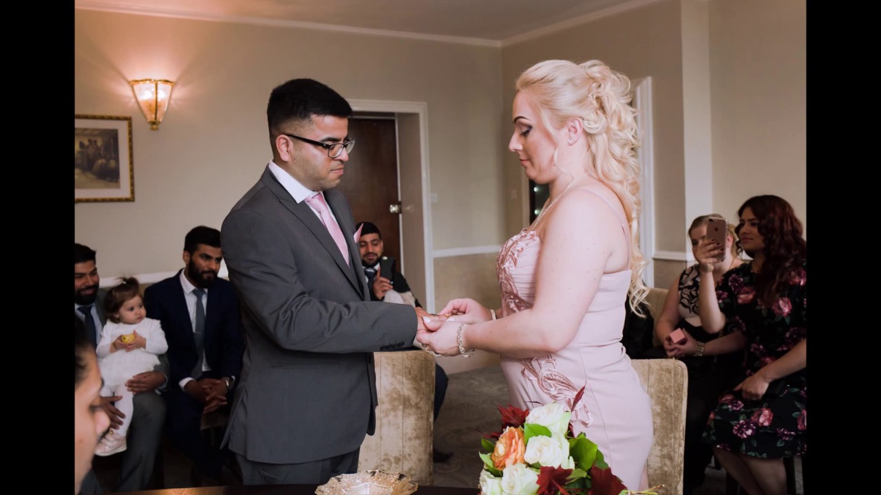 Aneta and Akash  Marriage Ceremony at  Hammersmith Registry Office