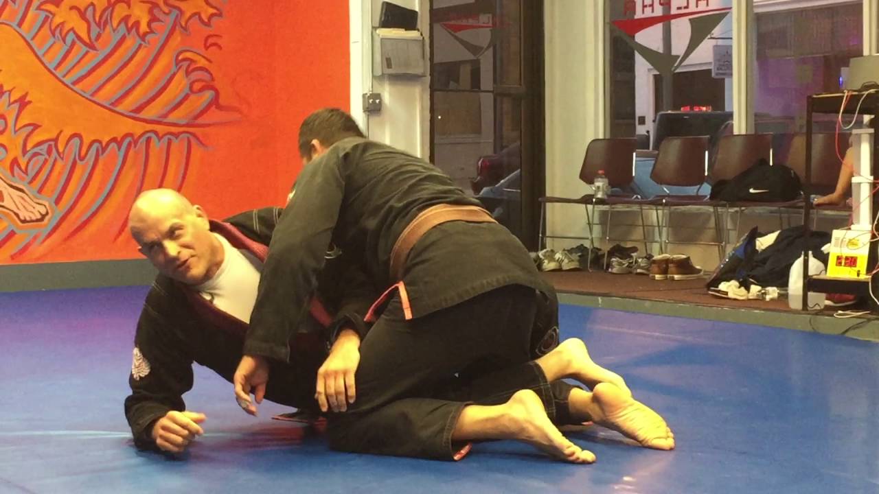 BACK TAKE FROM HALF GUARD VIA KIMURA