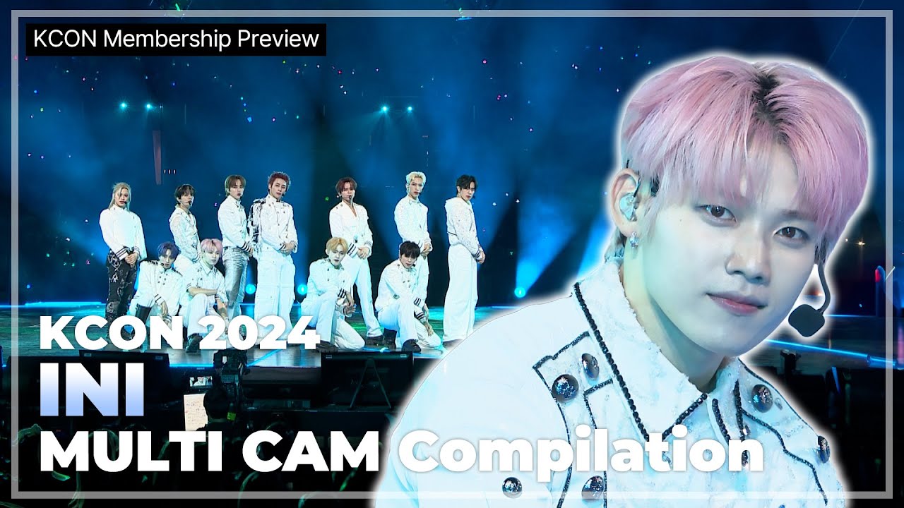 🎁 [KCON Membership Preview] INI (아이엔아이) - LOUD (Korean ver.) | 2024 MULTI CAM Compilation