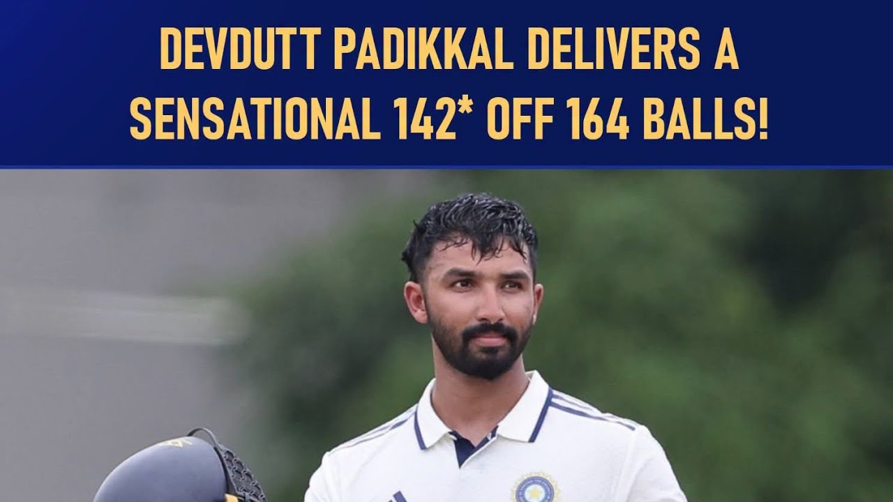 DEVDUTT PADIKKAL DELIVERS A SENSATIONAL 142* OFF 164 BALLS! ||INDIA vs SRI LANKA|| PEKTIS MEACH 2026