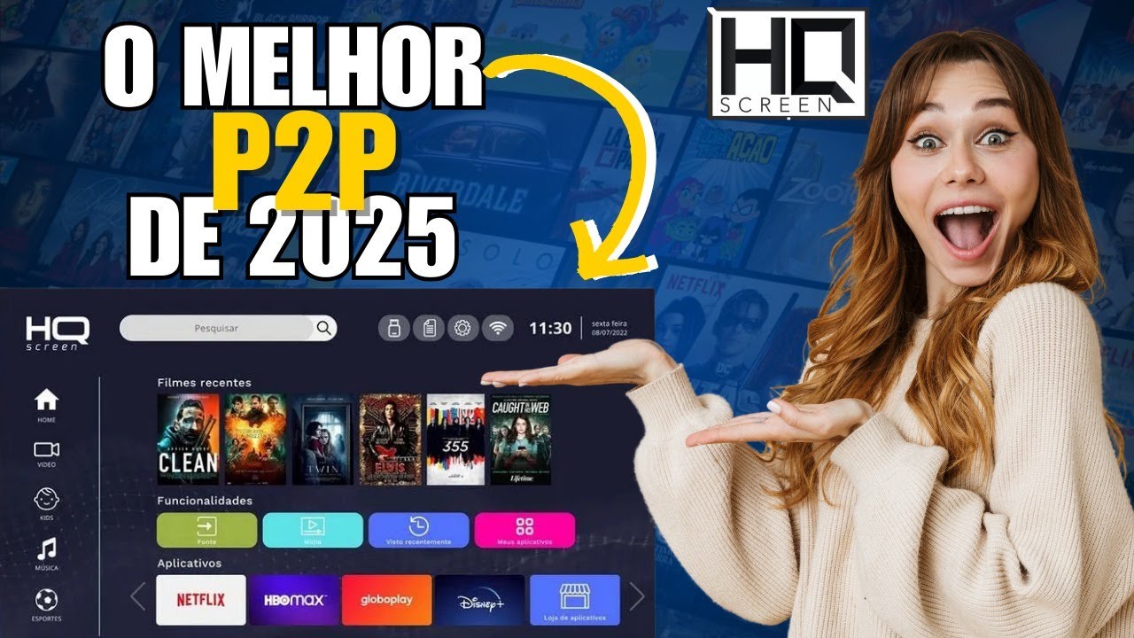 &hearts;️ COMO COLOCAR APLICATIVO P2P NA SMARTV HQ ANDROIDTV P2P MAIS LEVE ANTI TRAVAMENTOS