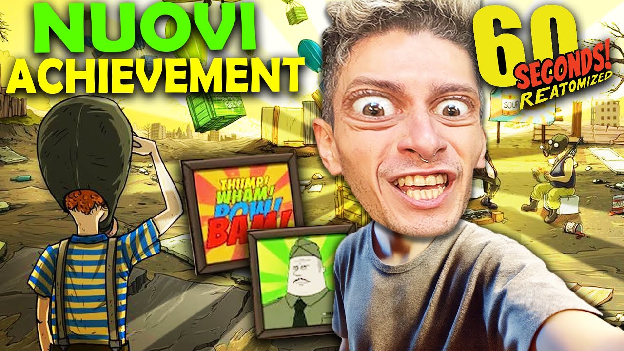LA FAMOSA ESERCITAZIONE DELL' ESERCITO SU 60 SECONDS !! NUOVI ACHIEVEMENT