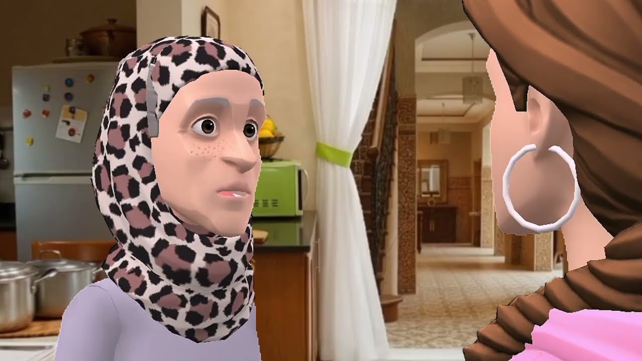 سهام الدار عليها خوات😜والنور الدين في التليفون عيطات