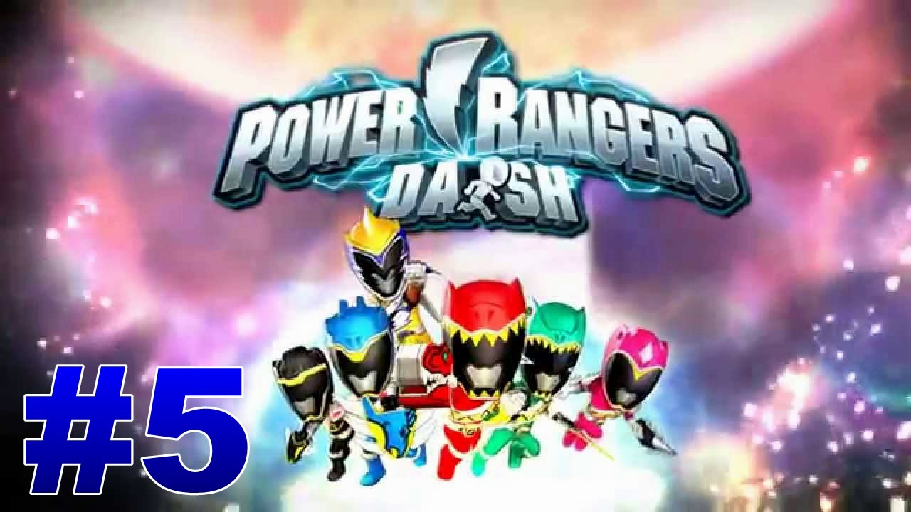 Let's Play Power Ranger Dash Part 5 Yellow Mystic Ranger Unlocked