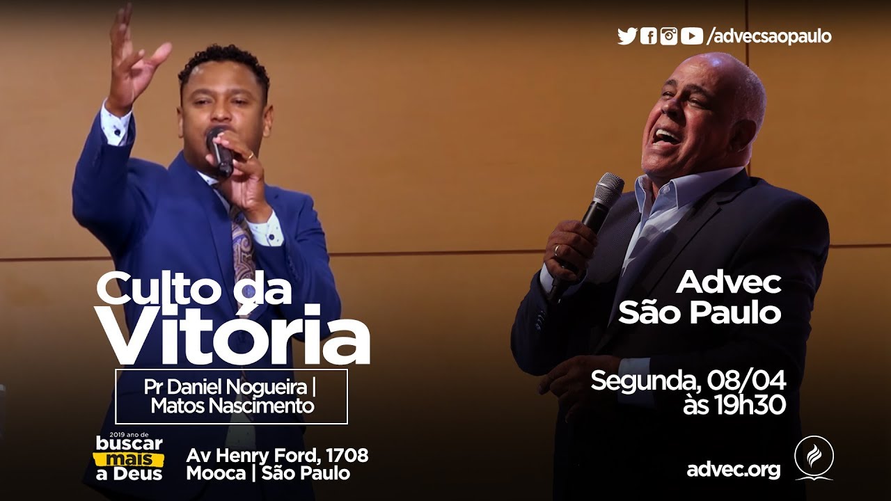 Culto da Vitória | Pr. Daniel Nogueira | 08/04/2019