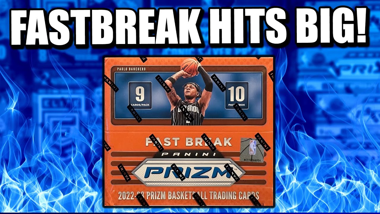 HUGE ROOKIE HIT!!!  | 2022-23 Panini Prizm Fastbreak NBA Hits BIG!!