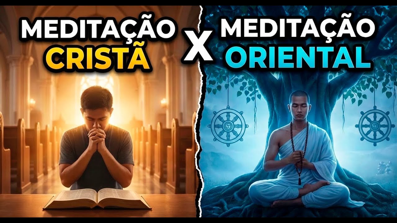 Meditação cristã x meditação oriental