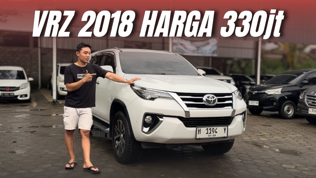 FORTUNER VRZ 2018 330jt‼️|| REVIEW FOR SALE || JUAL BELI MOBIL MURAH || GARASI NAP