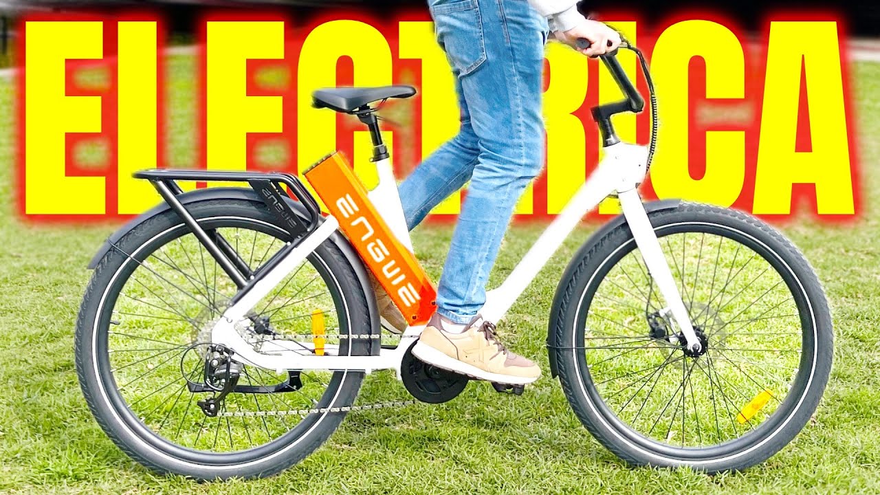 ENGWE P275 ST | La BICICLETA ELÉCTRICA URBANA con MOTOR CENTRAL ¡REVIEW!