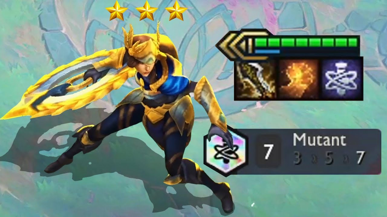 Adrenaline Rush Sivir | 3 Star | 7 Mutant | TFT Set 6.5