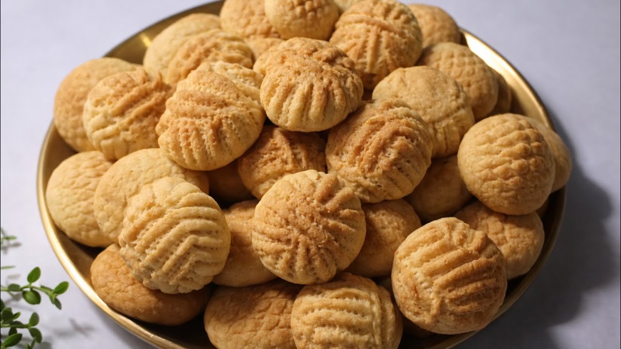 طريقة عمل كحك العيد الدايب الناعم زي المحلات بالظبط 🔥
