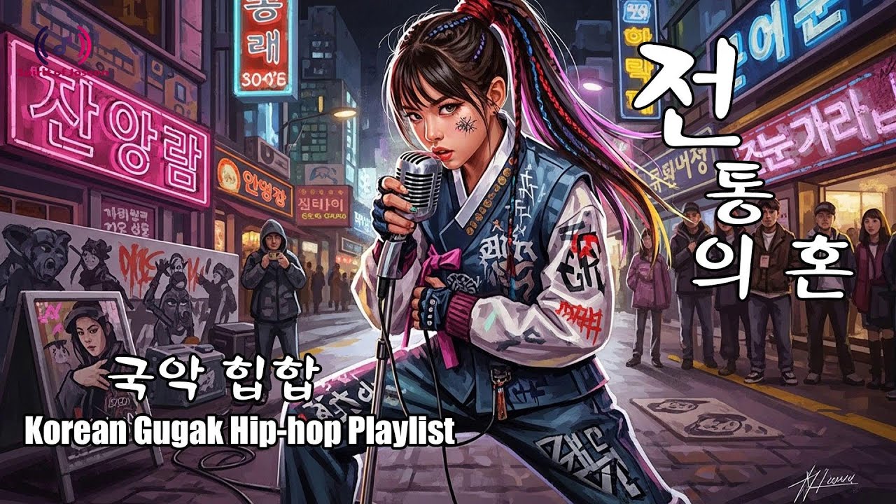 🎋 한의 정서로 물든 힙합의 밤 / Korean Gugak Hip-hop playlist