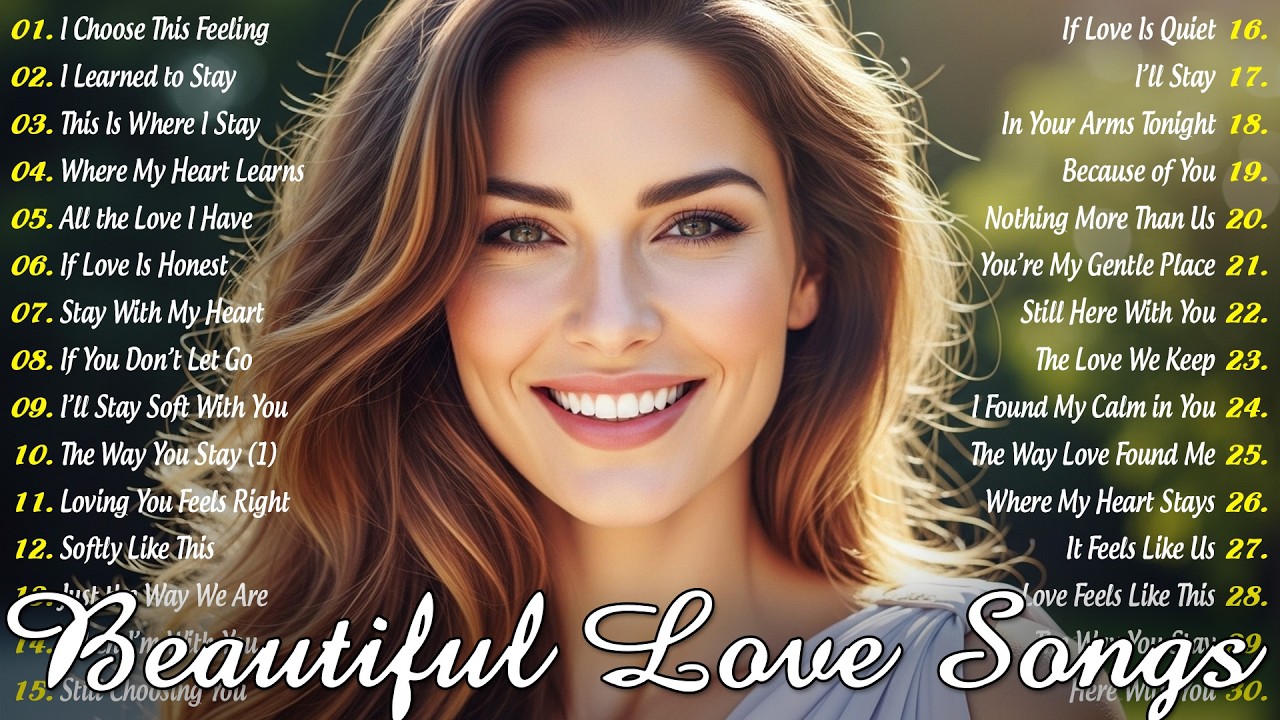 Romantic Love Songs 2026 🌙 | Beautiful Sad Ballads & Easy-Listening Emotional Playlist