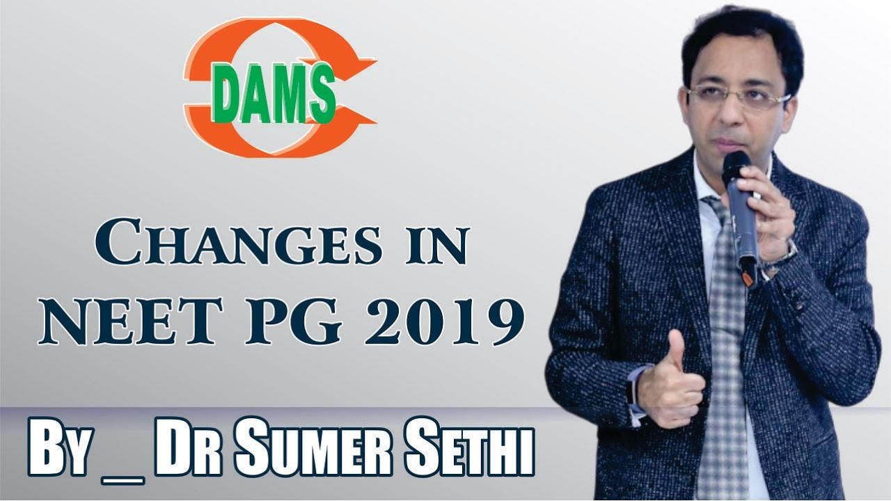 Changes in NEET PG 2019