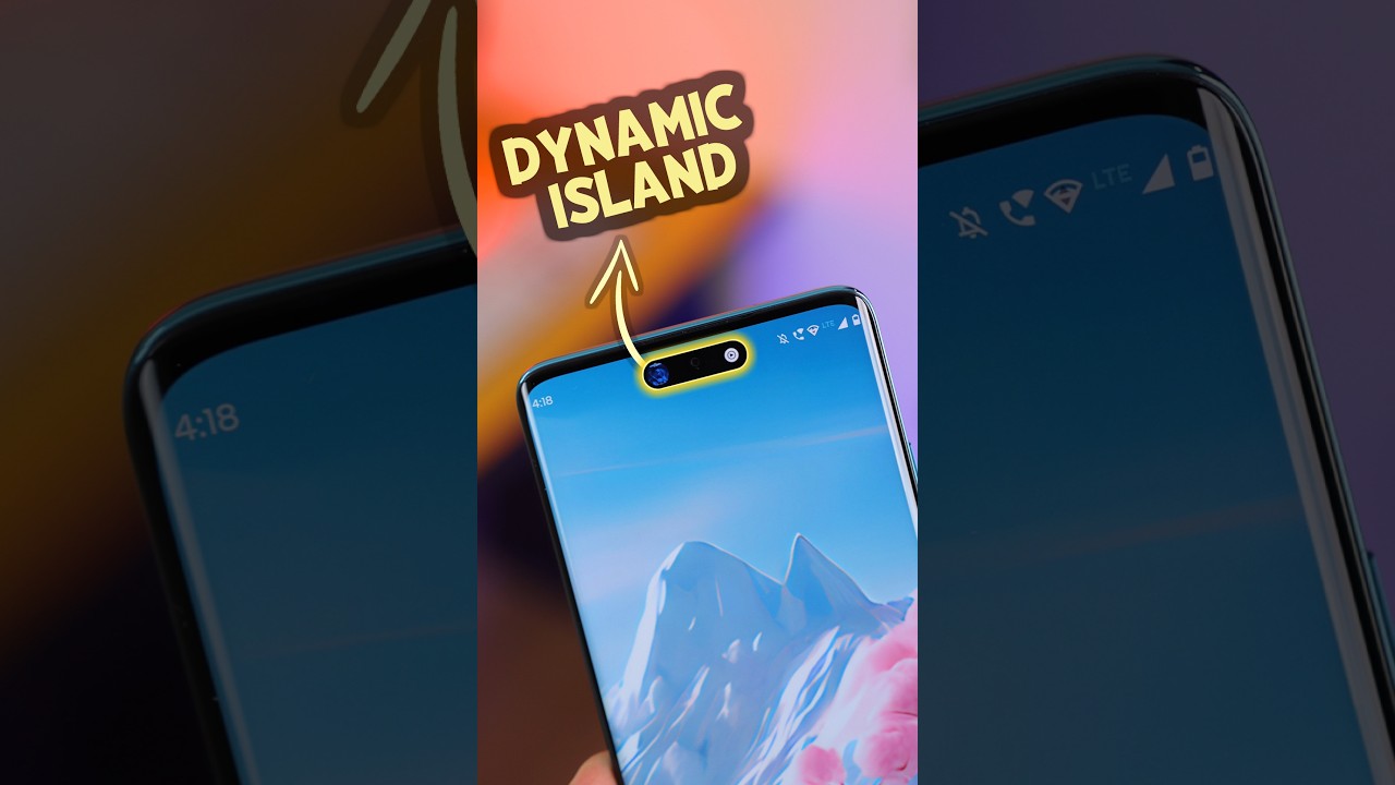 Enable Dynamic Island feature on Android Smartphones 😲 #shorts #dynamicisland #tipsandtricks