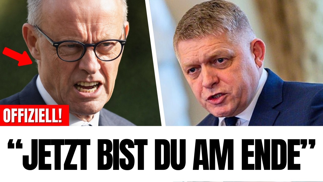 Was Fico über Merz veröffentlicht hat, bringt CDU in Größte Krise Deutschlands