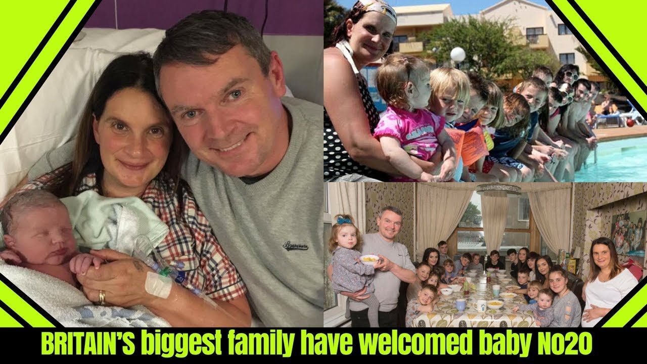 BRITAIN’S biggest family have welcomed baby No20