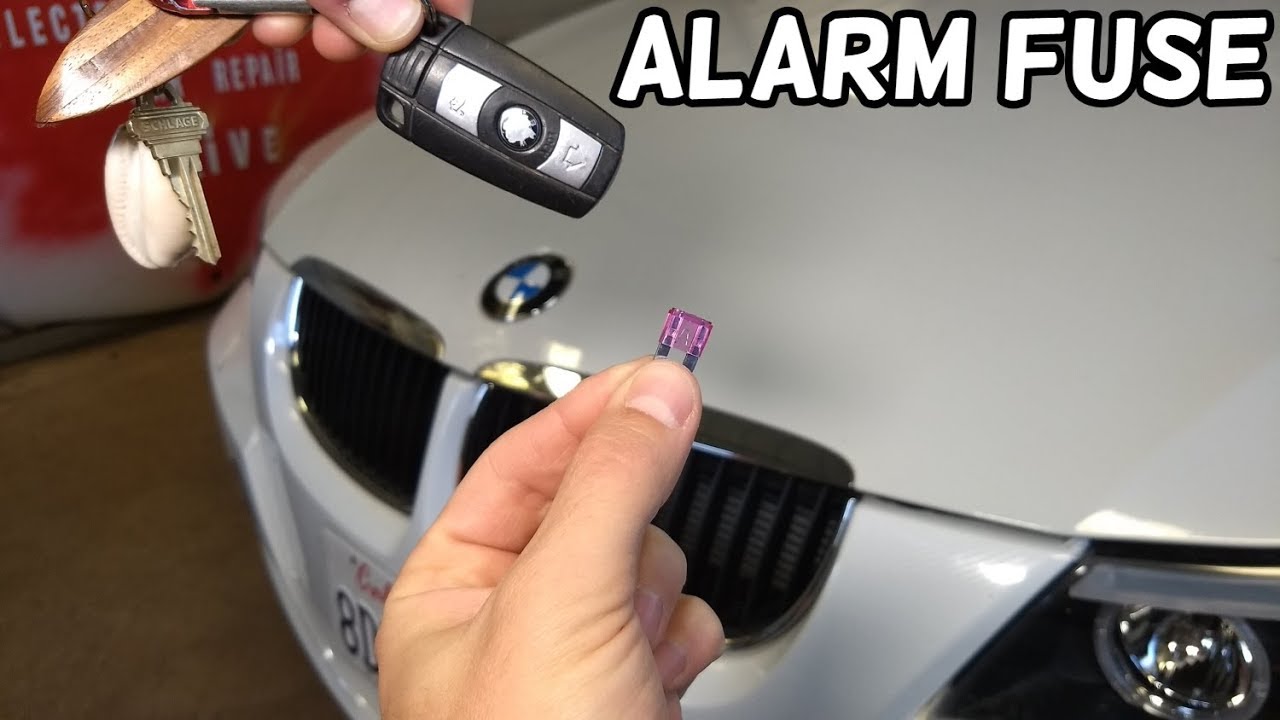 ALARM SYSTEM FUSE LOCATION BMW E90 E91 E92 E93