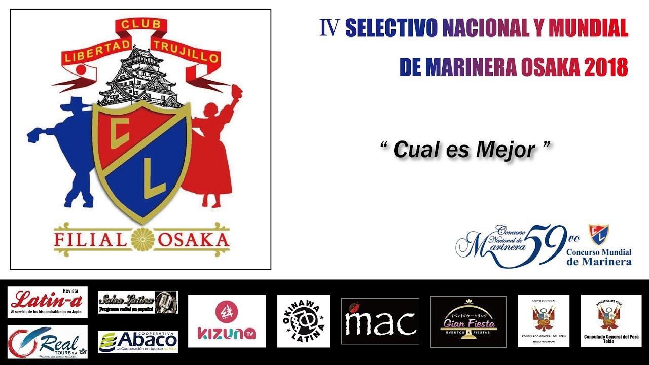 Marineras del Ⅳ Selectivo Japón  Filial Osaka 2018