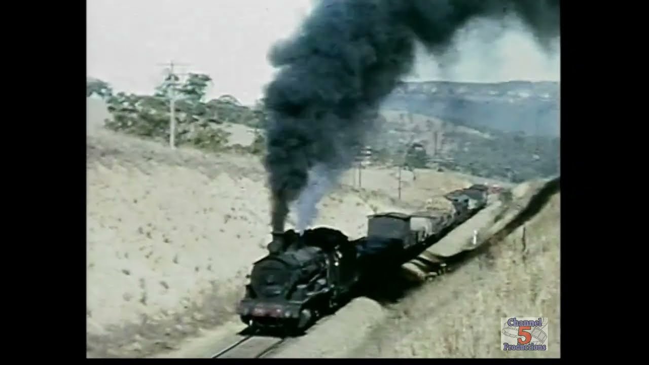 Murrurundi and Tenterfield Districts 1960s Steam New South Wales, Australia.
