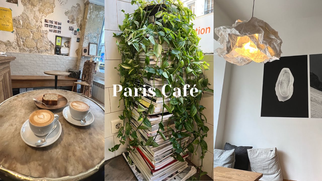 Paris vlog | coffee and pastries | Discover all iconic coffee shops and cafés in Paris