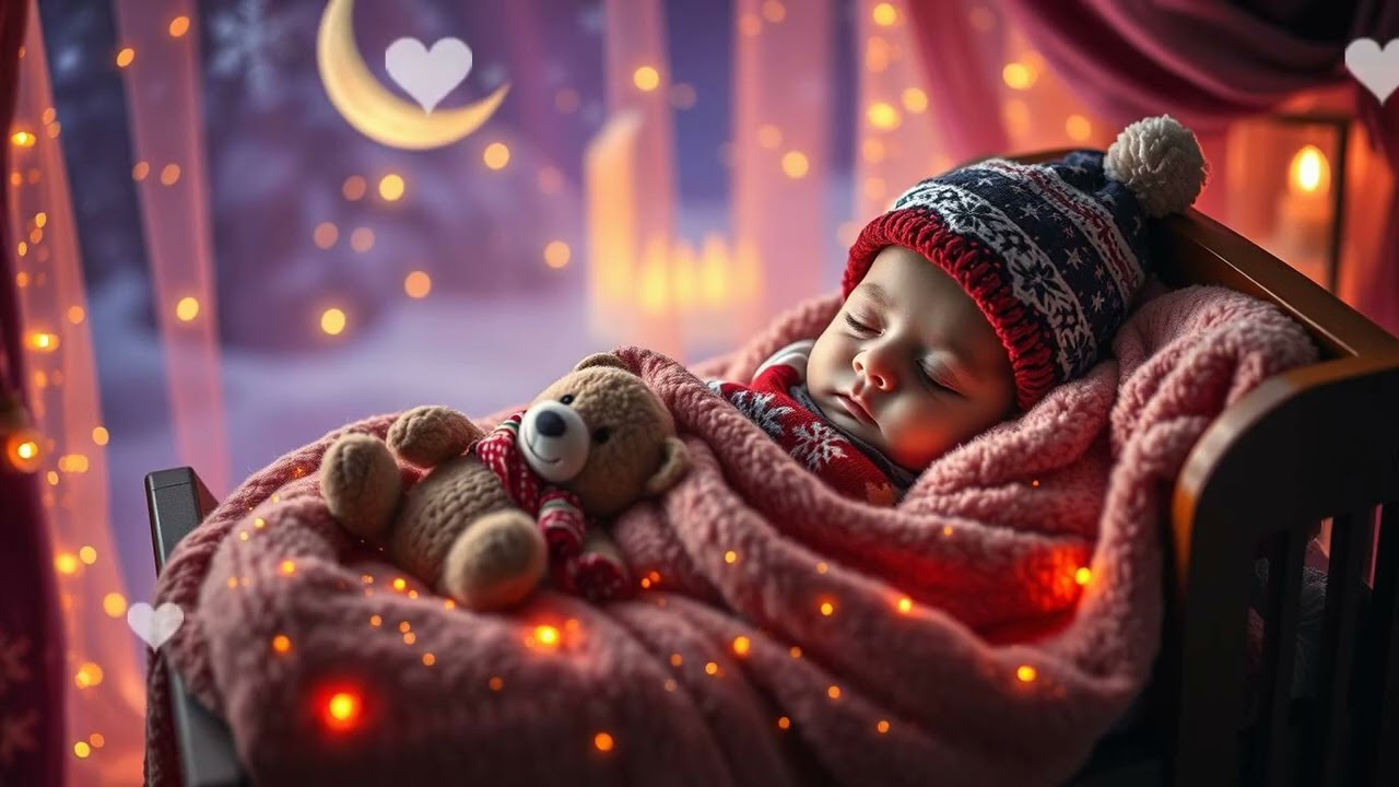 Peaceful Baby Sleep 🎹🌸  Soothing Music Box Lullaby 💤 Subscribe for More Love 🌟