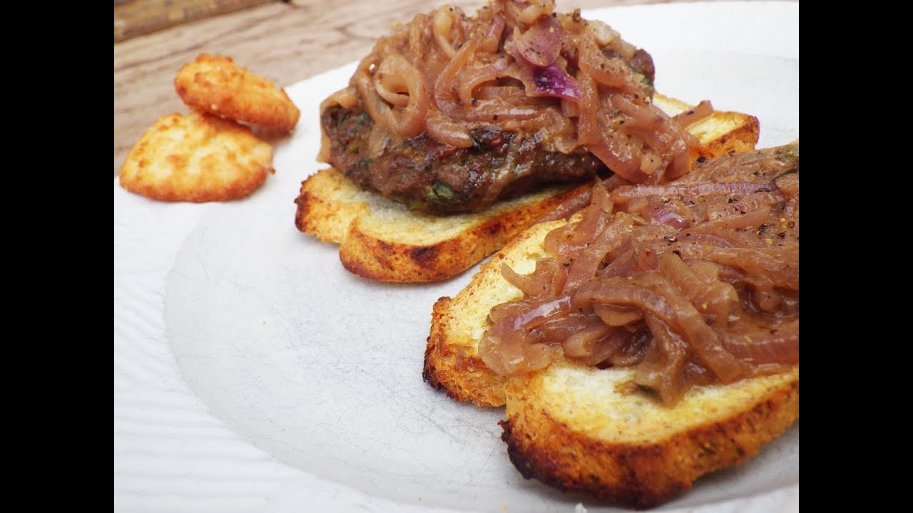 Paleo Salisbury Steak Sandwich Recipe