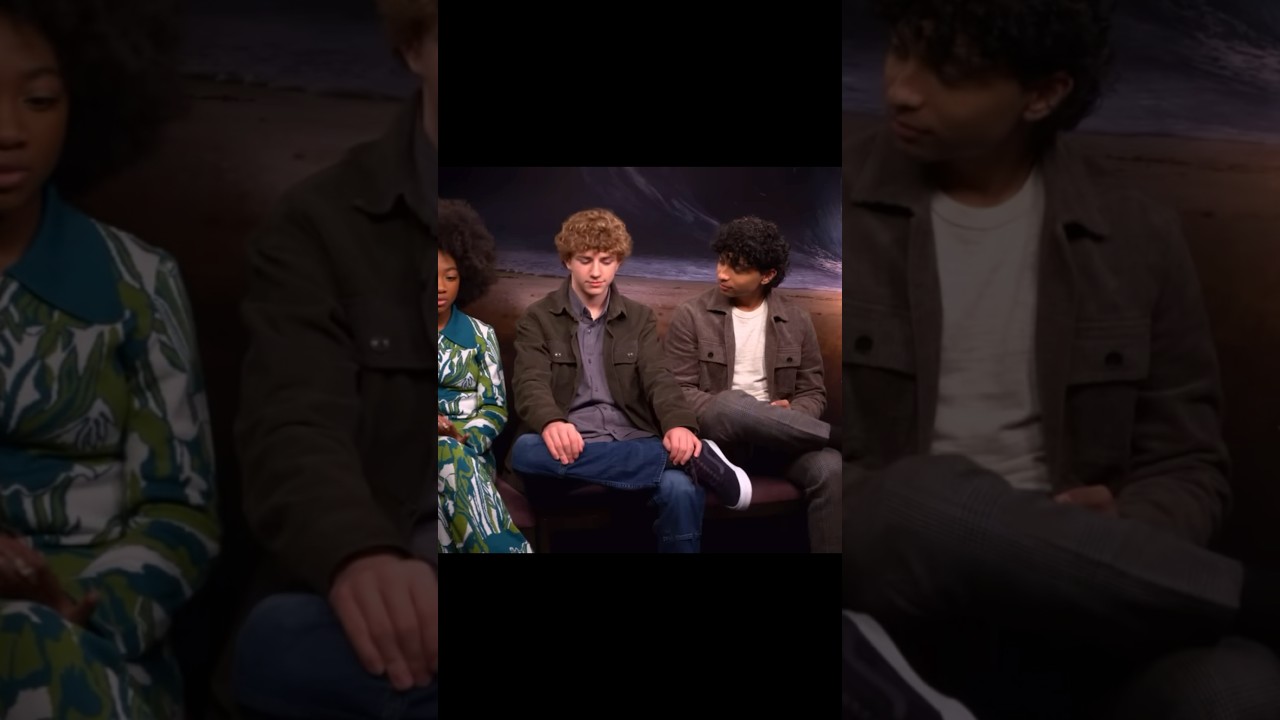 This is the funniest interview moments I&rsquo;v ever seen😭#funny #percyjackson #joekeery  #walkerscobell
