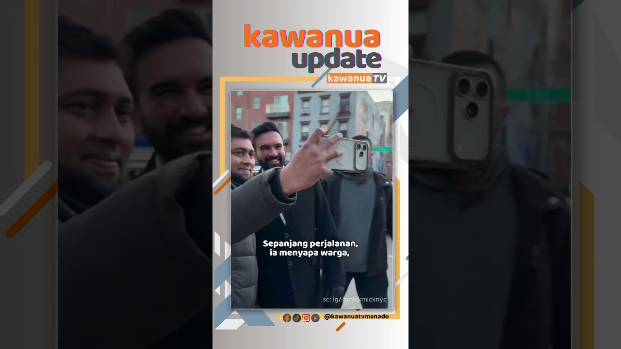Wali Kota New York Zohran Mamdani Jalan Kaki 6 Mil Rayakan 100 Hari Pertama Menjabat.
