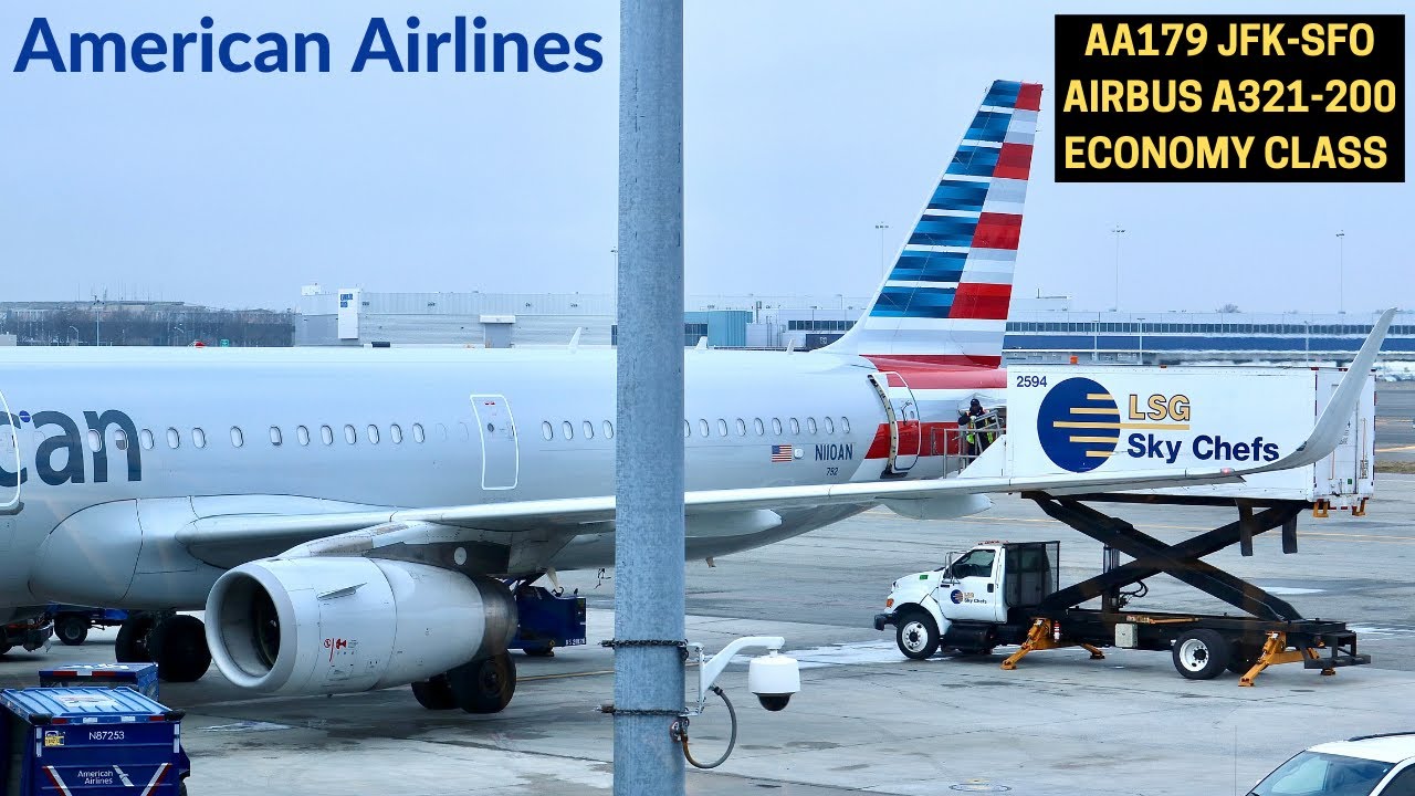 AMERICAN AIRLINES AA179 NEW YORK JFK ✈ SAN FRANCISCO SFO (AIRBUS A321-200 ECONOMY) FLIGHT REPORT #16