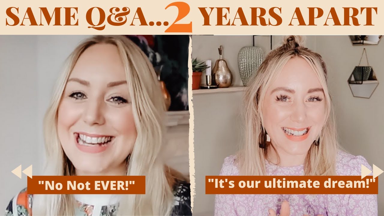 SAME Q&A 2 YEARS APART - 3 Kids, Speech Delay & Leaving London & My Job...how'd that go?!  SJ STRUM