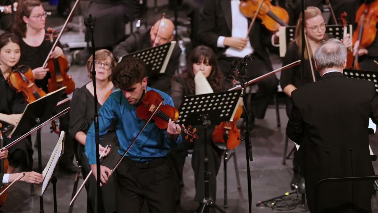 Camerata Chicago Brahms Violin Concerto with Guido Sant'Anna Mvmt 3 (North American Debut)