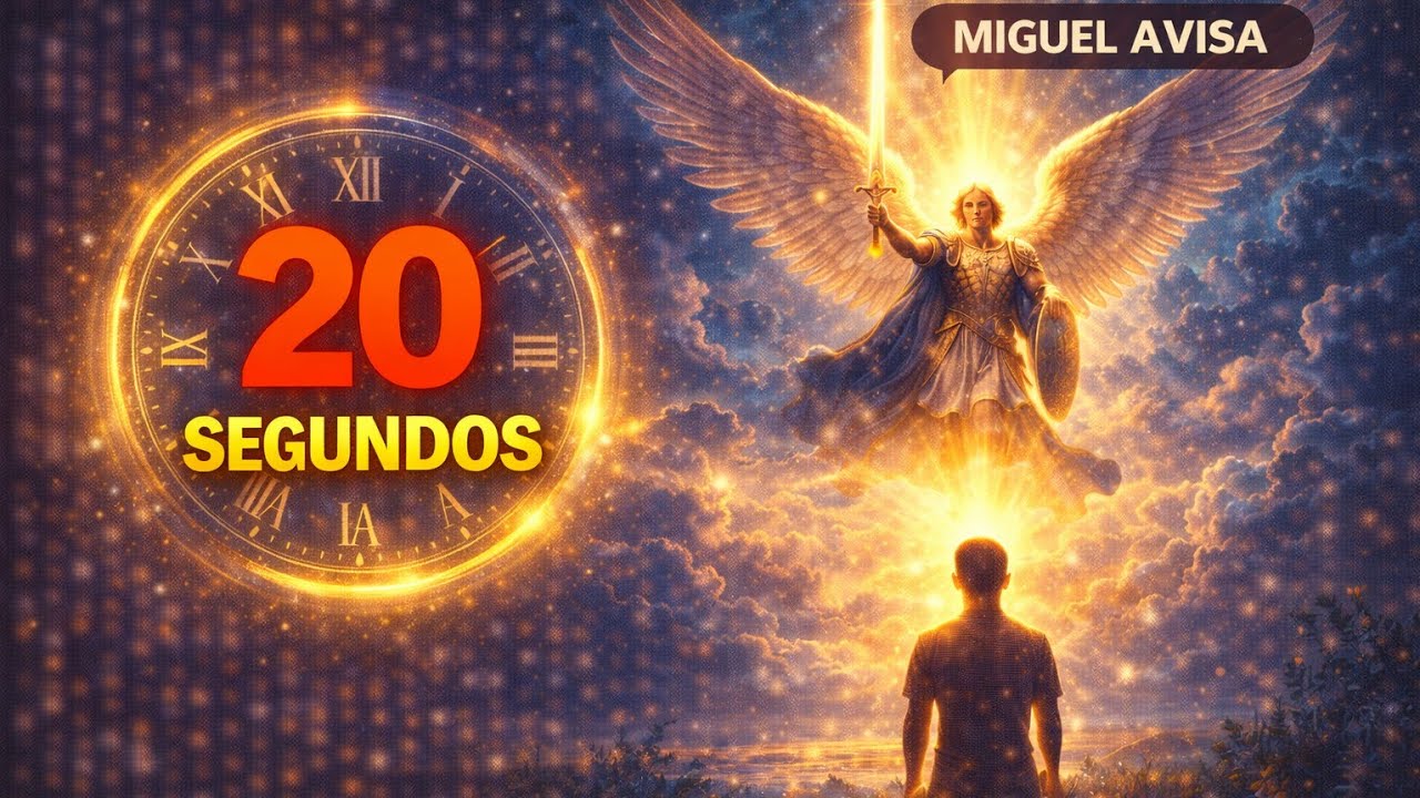 Quedan 20 segundos — El Arcángel Miguel anuncia que algo sucederá esta noche ⏰🔥