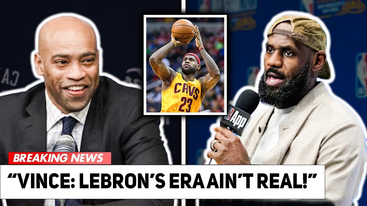 Vince Carter GOES OFF On LeBron’s Era Myths.. (Calls It “Fake Dominance!”)