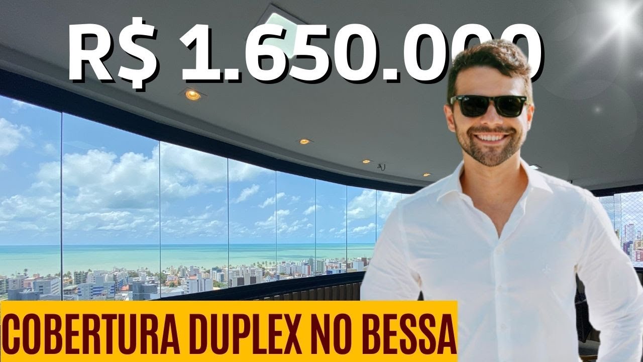 COBERTURA DUPLEX NO BESSA, COM 4 QUARTOS | JOÃO PESSOA/PB