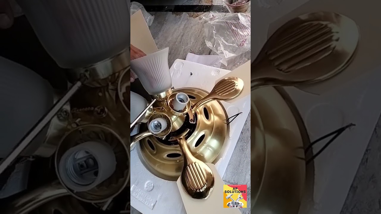 USHA FAN || FANTONA || INSTALLATION BY A P SOLUTIONS