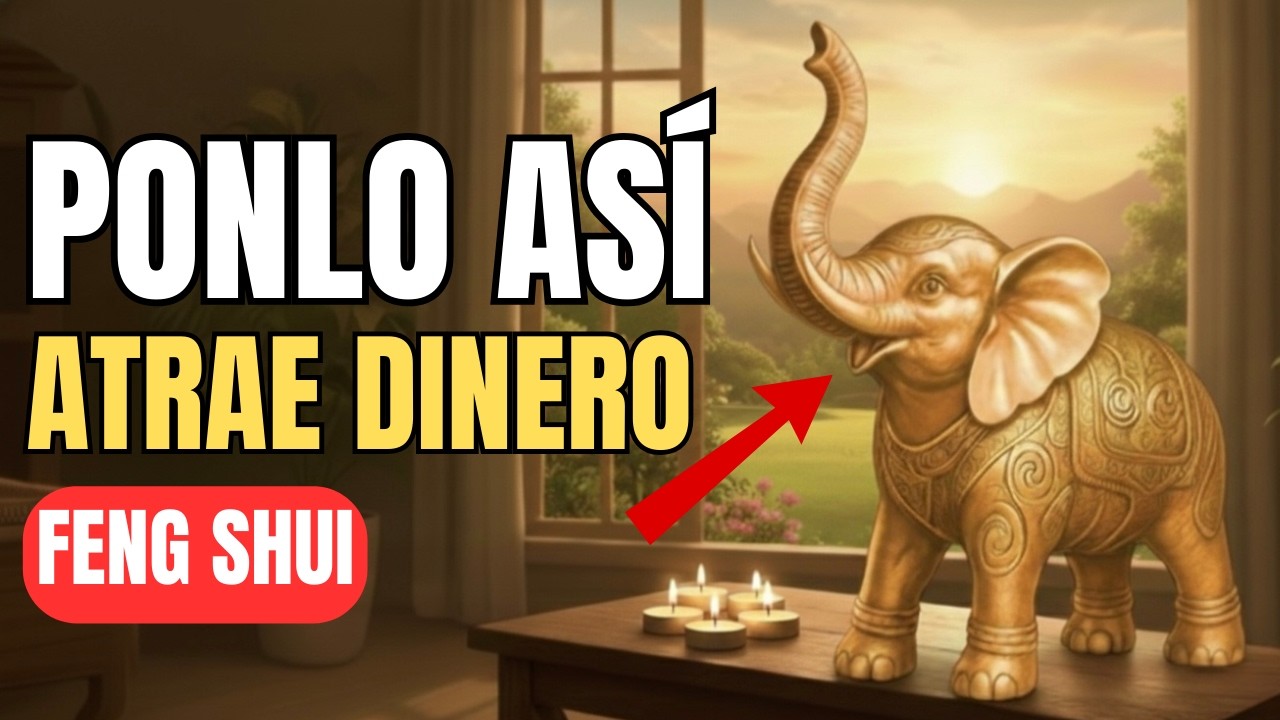 ELEFANTE Feng Shui - Cómo activar su PODER con un RITUAL de Abundancia