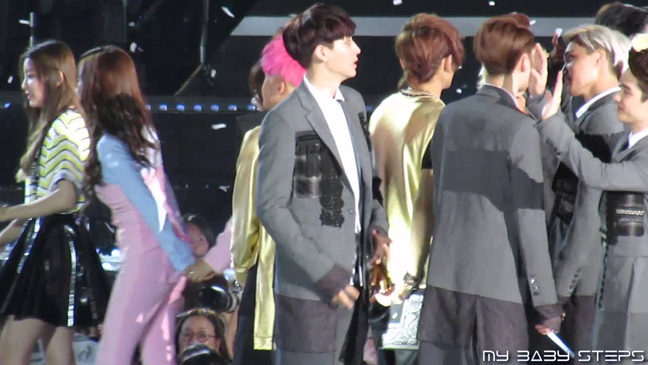 140607 EXO ChanYeol & Sehun - Ending Part@2014 Dream Concert