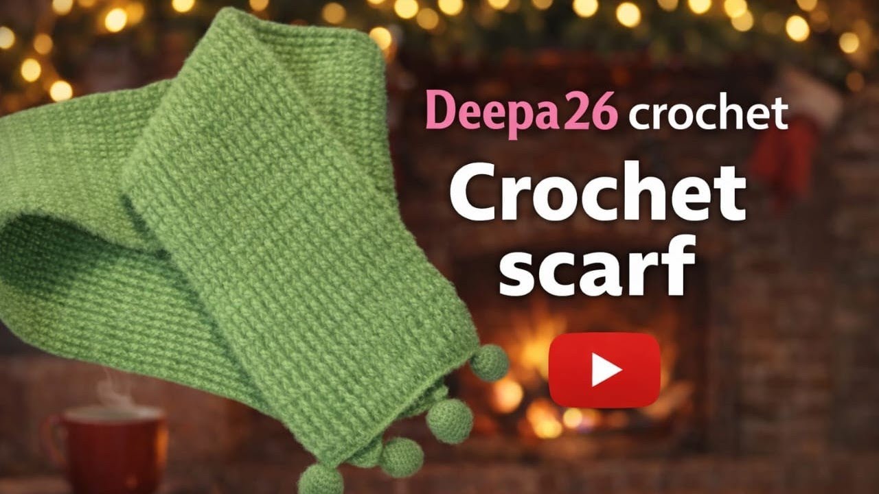 Crochet scarf