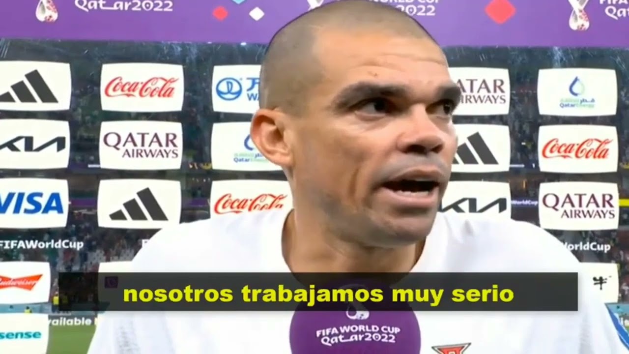 EL ENOJO DE PEPE tras el triunfo de Marruecos ante Portugal - Mundial Qatar 2022 - Cuartos de Final