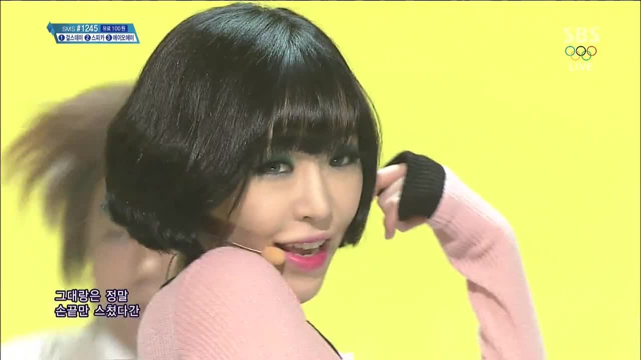 [Ga In Ga In] - Правда или дерзость @ Popular Inkigayo 140209