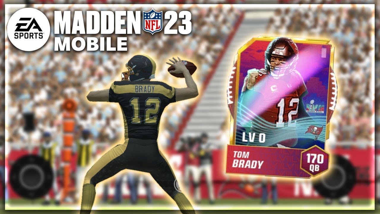 SUPERBOWL TOM BRADY DOMINATING ALL MADDEN DRIVES!! MADDEN MOBILE 23 SUPERBOWL ICONIC FOIL BRADY GAME