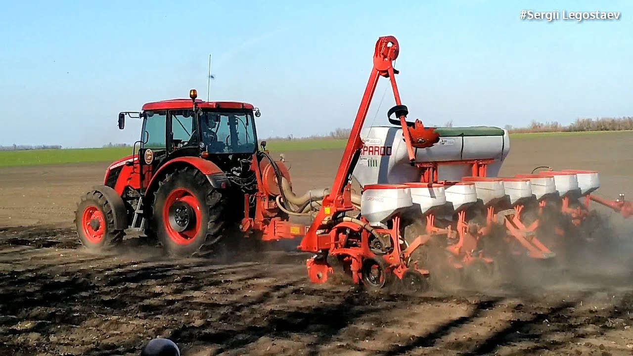 Как выбрать сеялку для МТЗ? Складываемая Gaspardo Renata 8 + Zetor Proxima 110 как аналог МТЗ