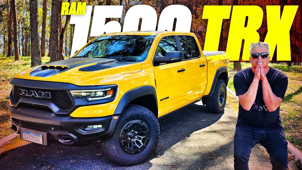 RAM TRX 1500 - RONCO ASSUSTADOR! A PICAPE DO FIM DO MUNDO VALE R$ 1,2 MILHÃO? O FIM DA ERA DOS V8?