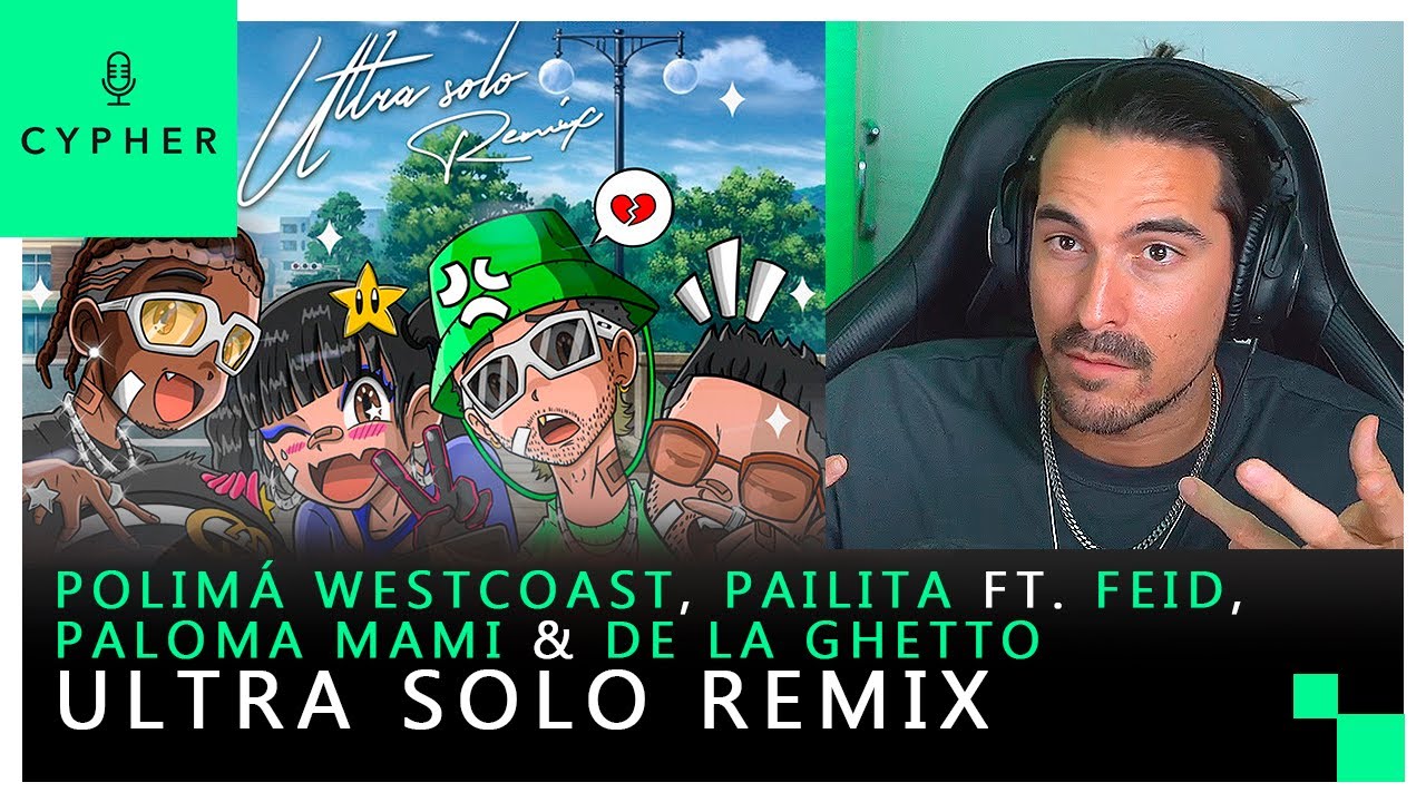REACCIÓN a ULTRA SOLO REMIX - Polimá Westcoast, Pailita, Paloma Mami, Feid, De la Ghetto